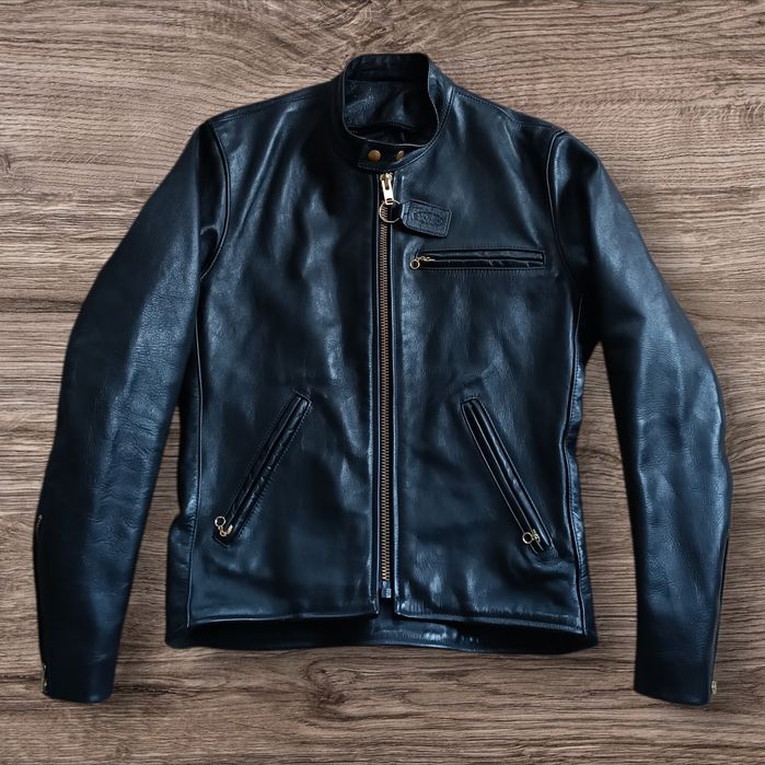 Kurtka Skórzana Vanson Leathers Skóra Premium Motocyklowa