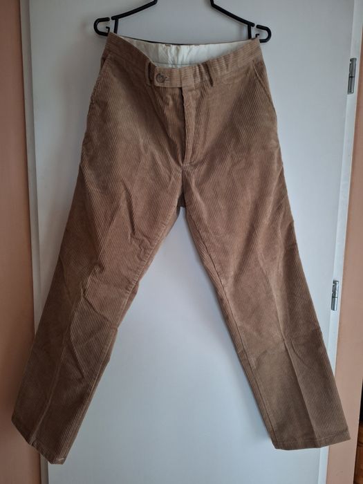 Spodnie męskie sztruksowe Benetton