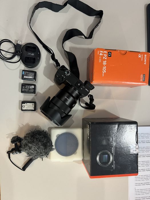 Sony A 6400 + EP Z 18-105