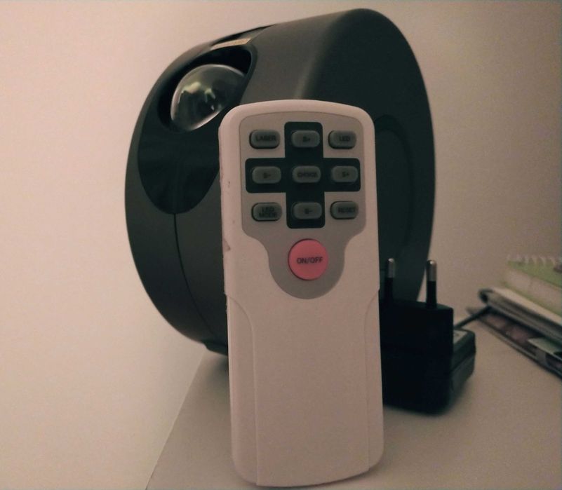 Lâmpada LED Projeção: Céu Estrelado, Efeito Nebula