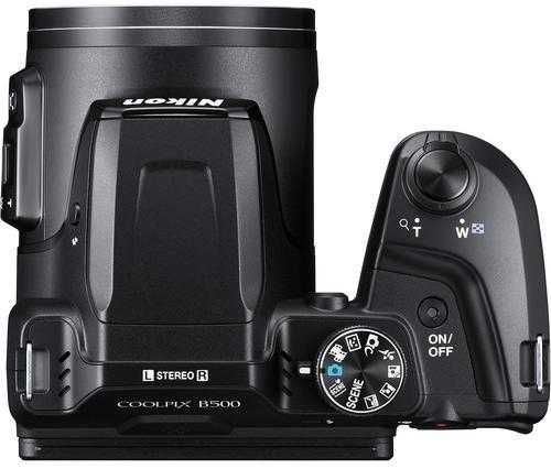 Фотоаппарат Nikon COOLPIX B500 — 16 Мп | 40× оптический зум | Wi-Fi | Bluetooth