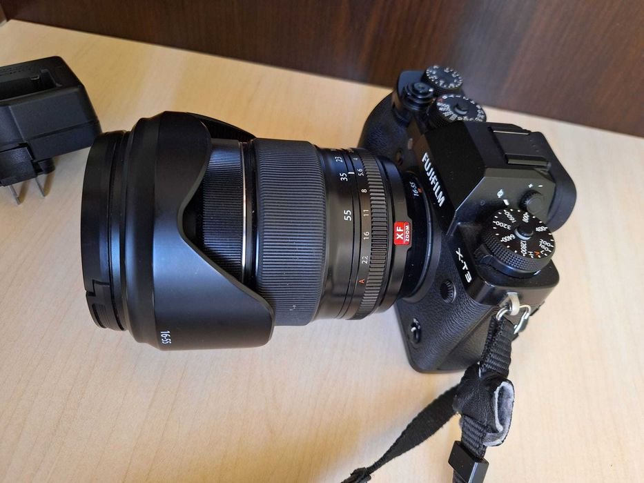 Fujifilm X-T3 + lente Fujinon XF16-55mm f2.8 R LM WR + mochila Lowepro