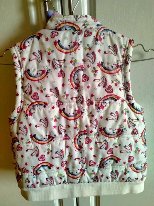 Жилет осенний для девочки