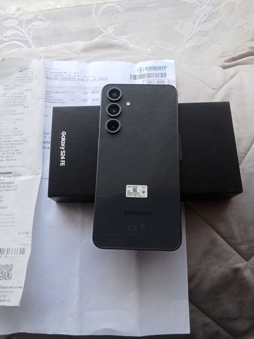 продається смартфон Samsung galaxyS24 FE 8гб-256 гб - 20 000 ₴ Київ