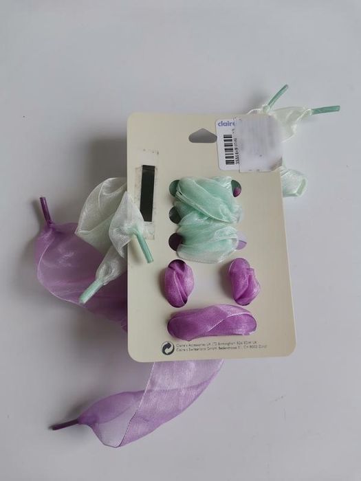 Шнурки для взуття у вигляді стрічок