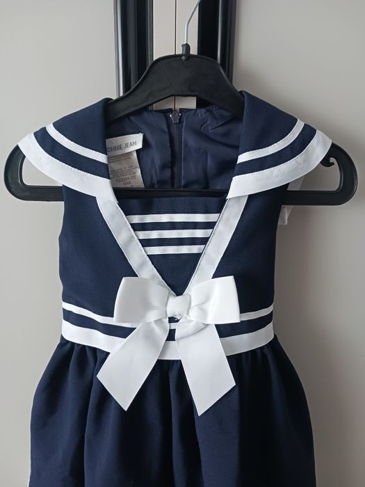 Sukienka galowa marynistyczny styl rozm. 92