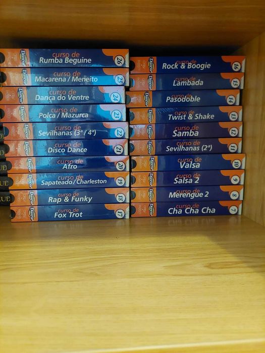 Aprender a dançar - Curso 26 Cassetes Vídeo - Novas