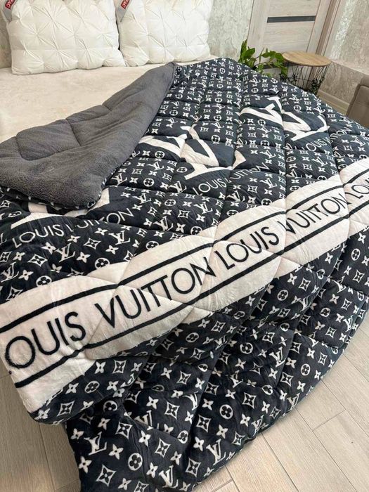 Акція 3 дні! Тепла хутро велюрова ковдра на овчині велюрове покривало