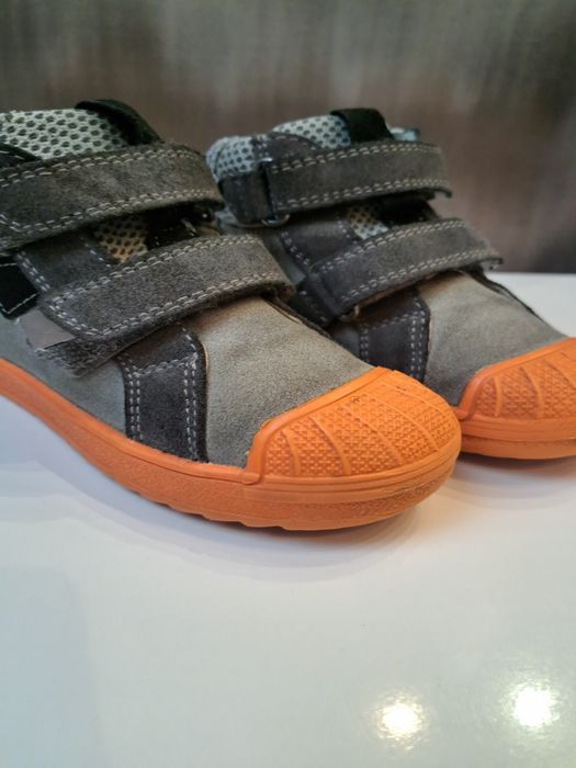 Buty chłopięce trzewiki jesienne na rzepy przejściowe Bartek rozmiar24