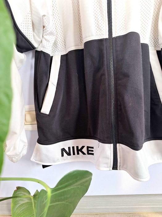 Bluza sweter kurtka dres NIKE czarno biała XL