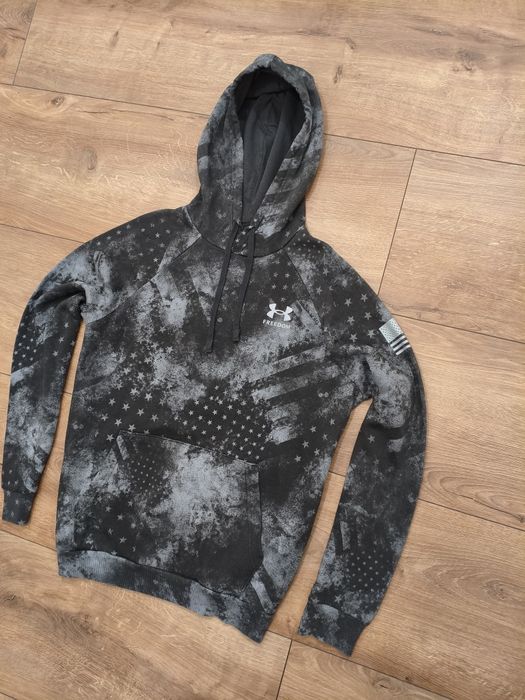 Bluza Under Armour Freedom męska bawełniana sportowa szara r. M