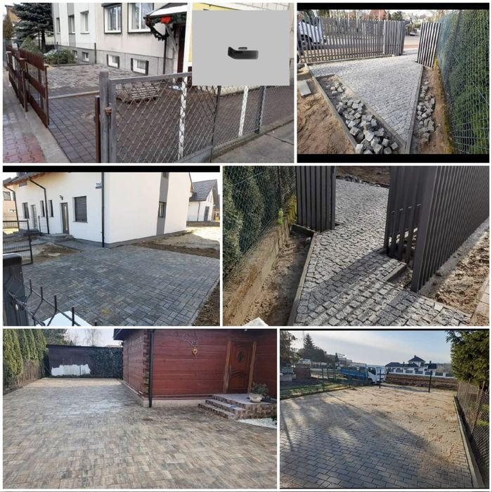 Ukladanie Kostki Brukowej, Odśniezanie, Transport, Usługi Ładowarką