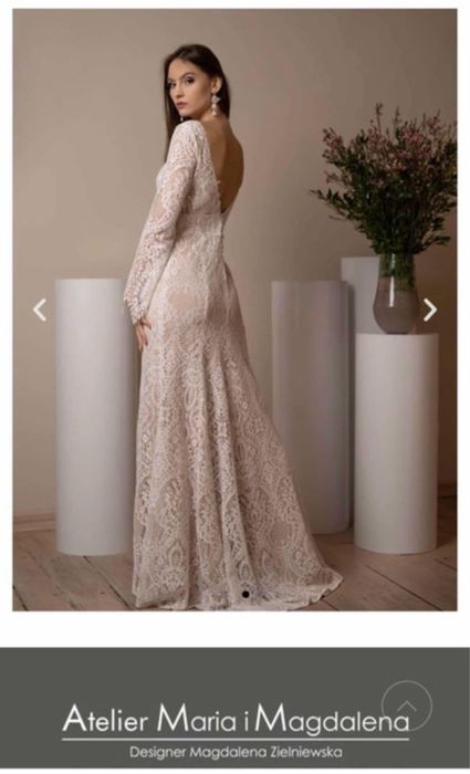 Suknia ślubna boho