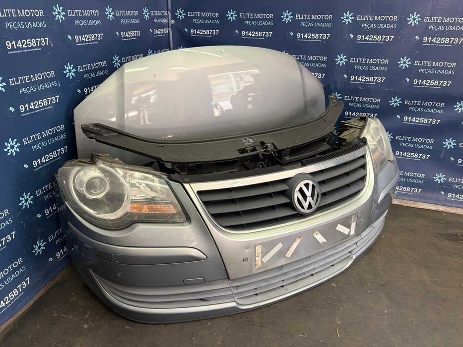 Frente completa usada VW TOURAN 1T0 FACELIFT RESTYLE parachoques capot oticas guardalamas radiador reforço