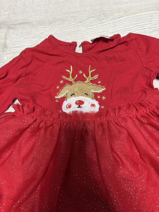 Sukienka świąteczna 80