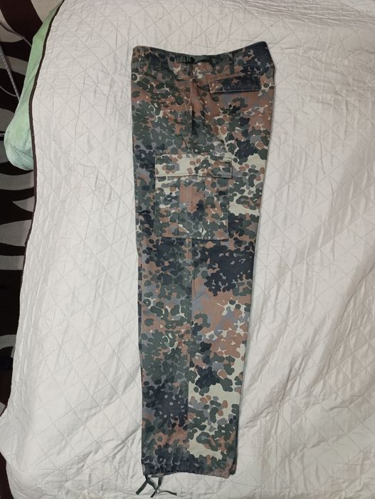 Камуфляжные Брюки рейнджер Mil-Tec BDU flecktarn XL 54