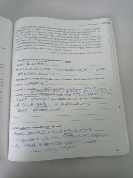 Karty pracy język polski