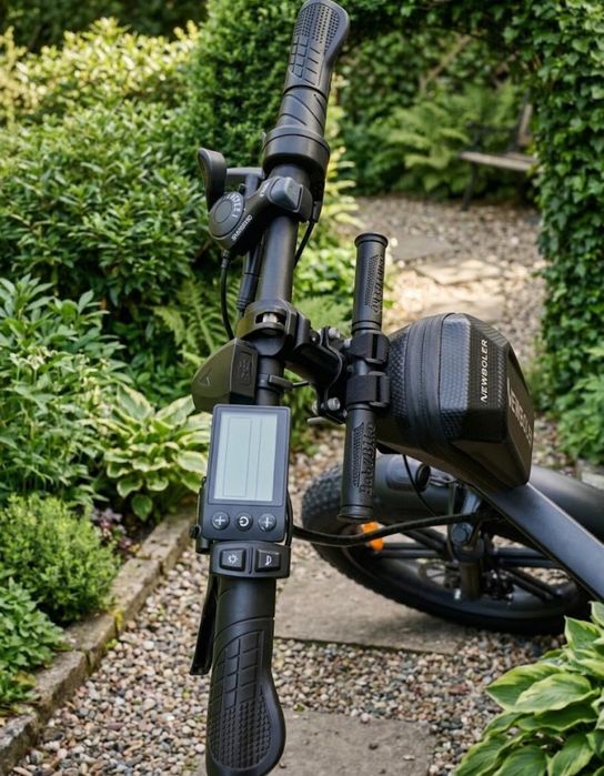 Bicicleta Elétrica Dobrável Fat Bike 20" – "Cross Your City" + Acessórios