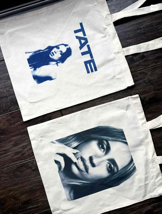 Torby bawełniane torebki tote bag bawełna tate mcrae bawełna
