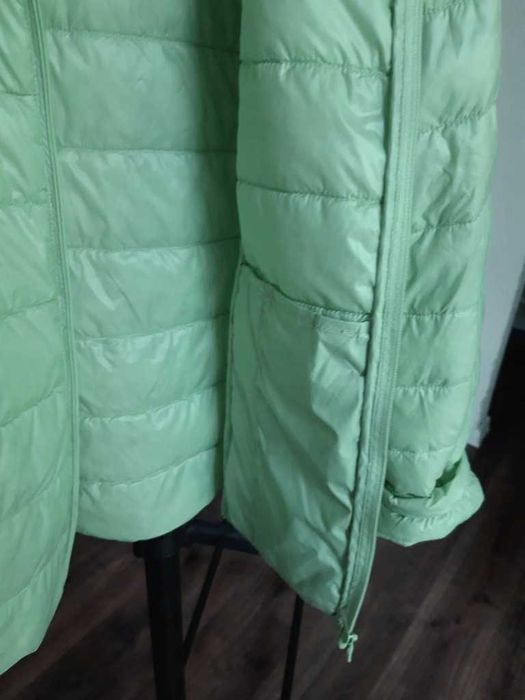 Van Graaf kurtka 36 38 pikowana nude dust pink oraz miętowa