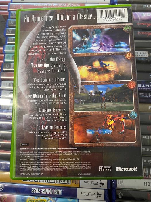 Azurik: Rise of Perathia [XBOX]
