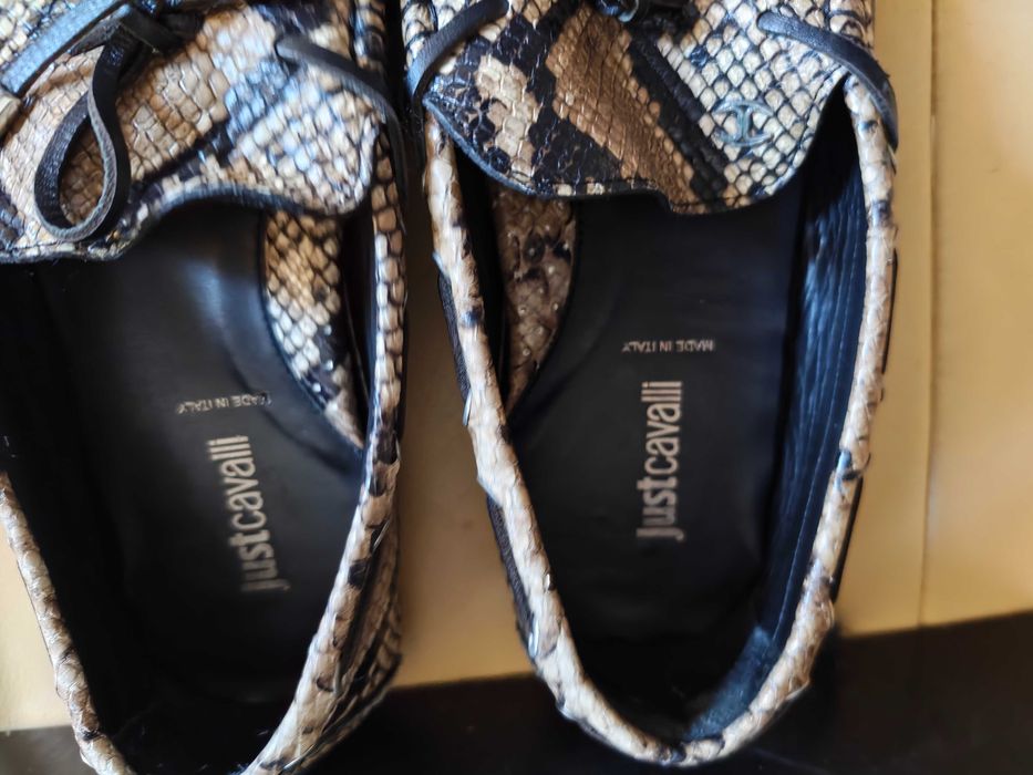 Buty mokasyny JUSTCAVALLI
