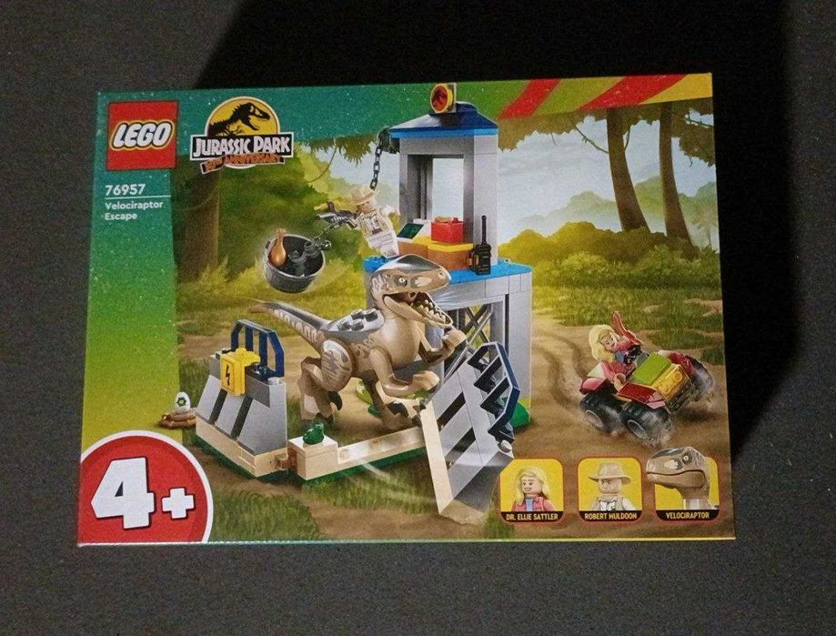 Lego - Jurassic World - 76957 - Velociraptor Escape