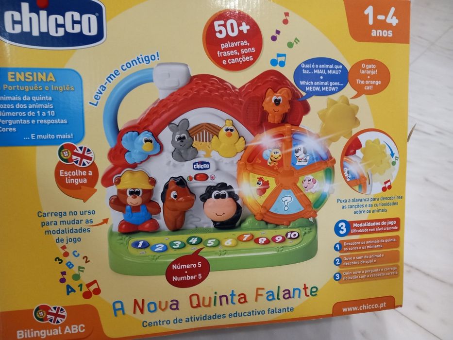 Ainda selada: Quinta interativa Chicco