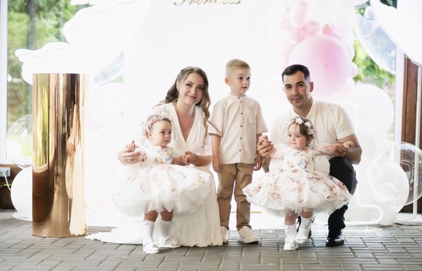 Плаття сукні на годік/ рочок двійні + кардиган в подарунок 1 шт