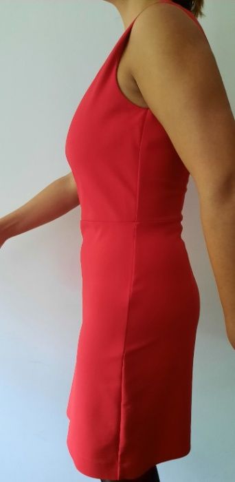 Vestido vermelho elegante