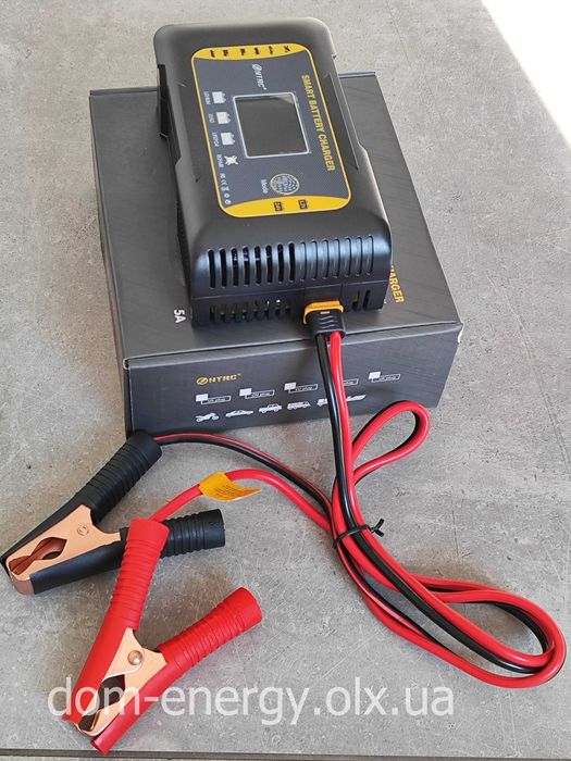 Зарядное устройство зарядка аккумулятора АКБ 12V гелевых AGM тяговых