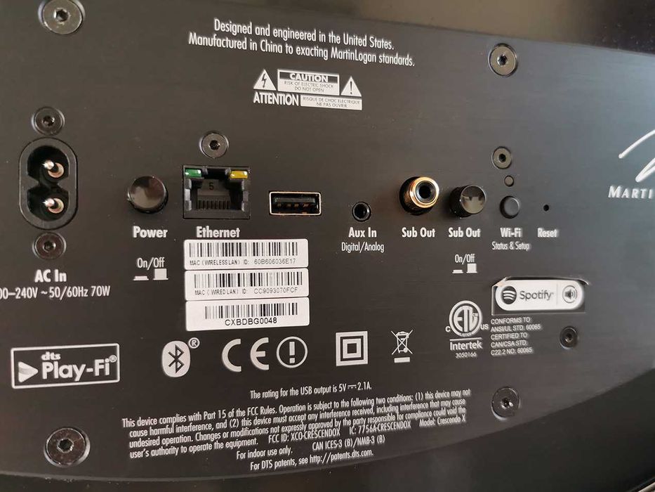 Аудиосистема Martin Logan Crescendo X