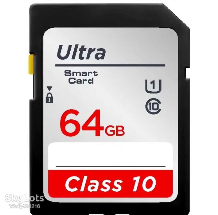 Карта памяти 64 гб. Новые