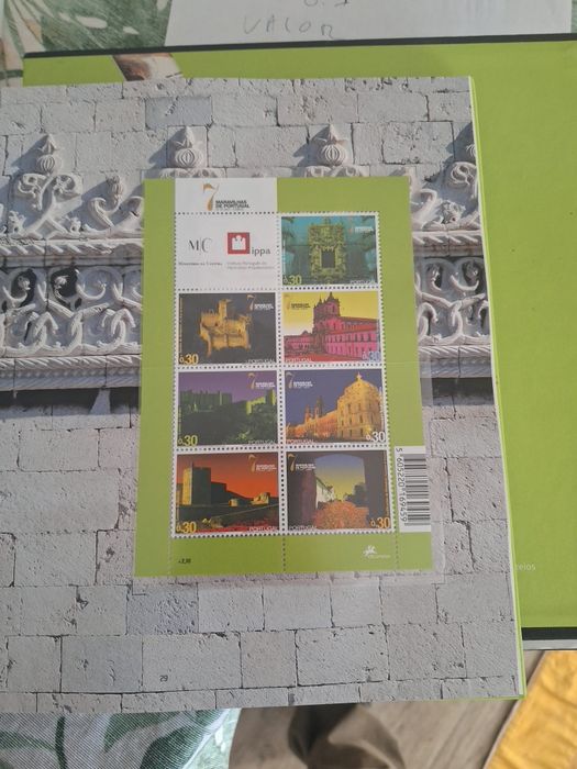 Livro colecao de selos 2006