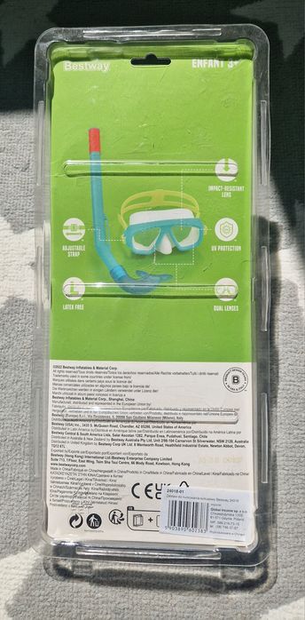 Maska z rurka do nurkowania