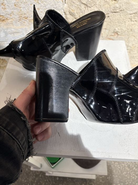 Мюли на каблуке Junya Watanabe для Comme des Garçons