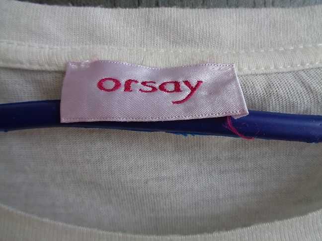 Bluzka koszulka z nadrukiem Orsay S/M