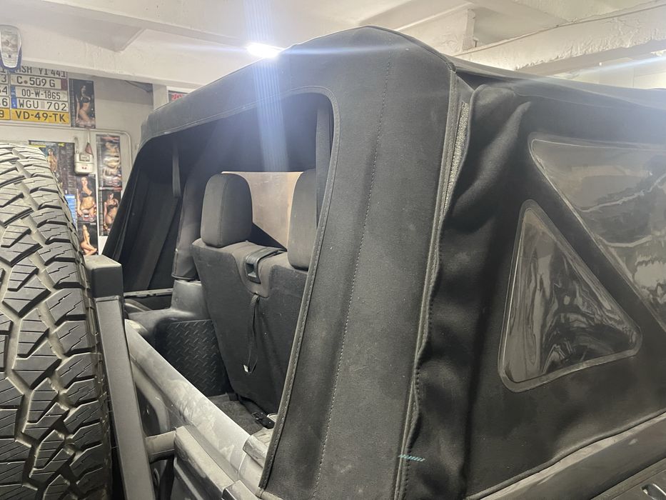 Дах мʼякий wrangler jk 2d вранглер криша