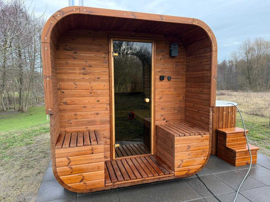 Noravi - NordTherm Kwadro - ThermoWood - Sauna ogrodowa