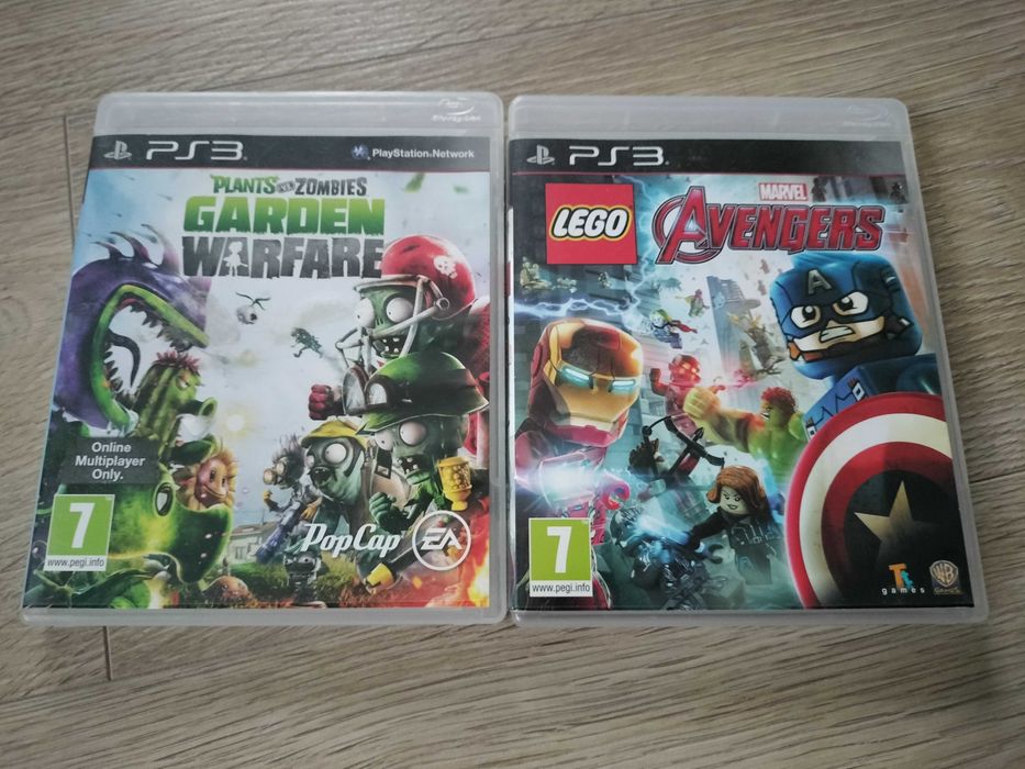 Gry LEGO Avengers + Plants vs Zombies PS3