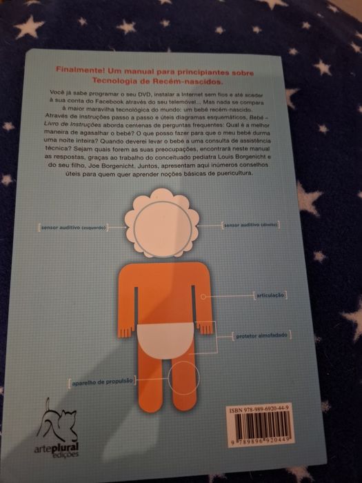 Livro de instruções de para o seu bebé