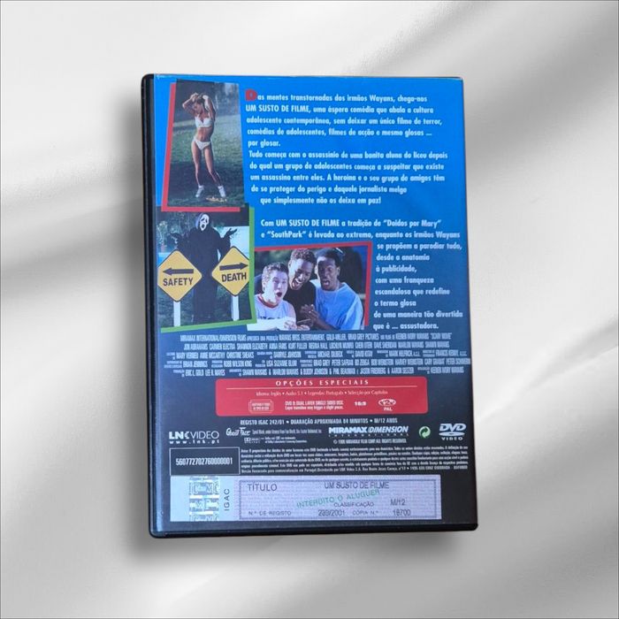 DVD - Scary Movie - Um Susto de Filme