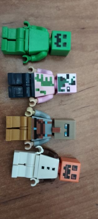 Minifigurki kompatybilne z LEGO. Minecraft