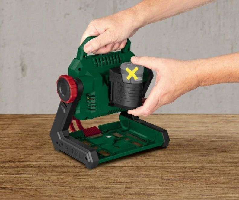 Lampa led halogen naświetlacz Parkside PLSA 20 LI  X20 VTEAM