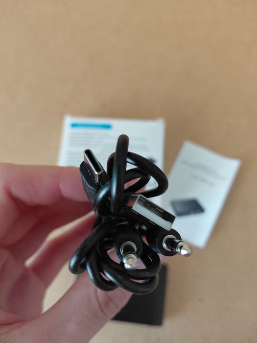 Аудіо приймач Bluetooth 5.4 з NFC U&P B21 Black  НОВИЙ