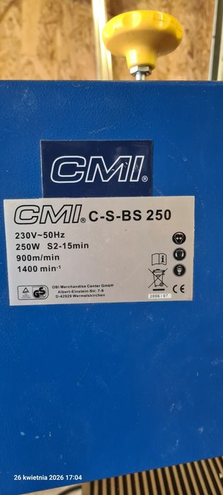 Piła taśmowa CMI