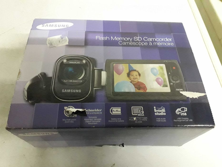 Maquina filmar samsung