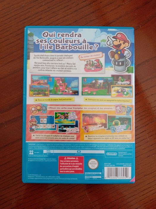 Paper Mario Color Splash | Nintendo Wii U64729695952001121
