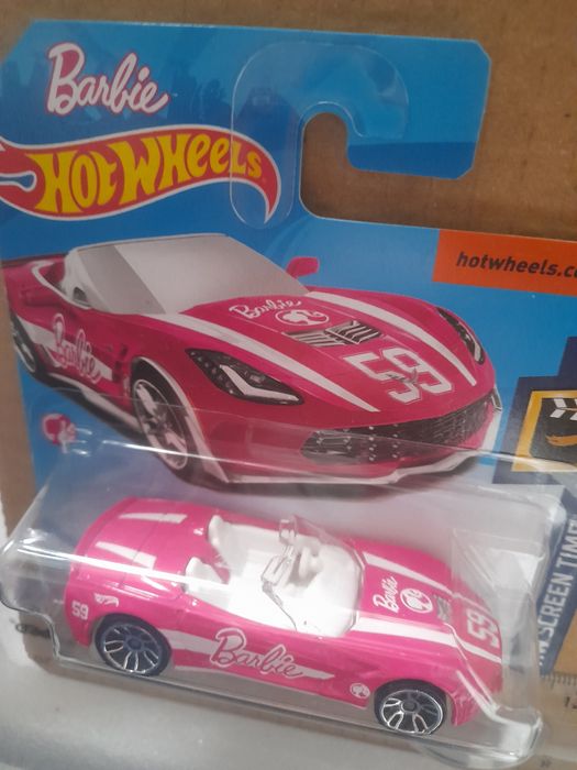 14 corvette stingray barbie hot wheels