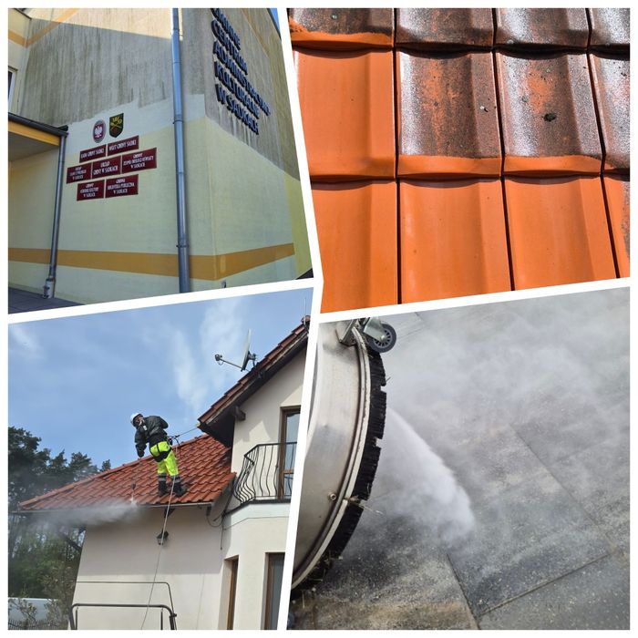 Mycie Kostki, Dachów, Elewacji